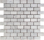 Carrara Marble Brick Tile Backsplash