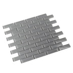 Cool Gray Glass Brick Tile | Tile Club
