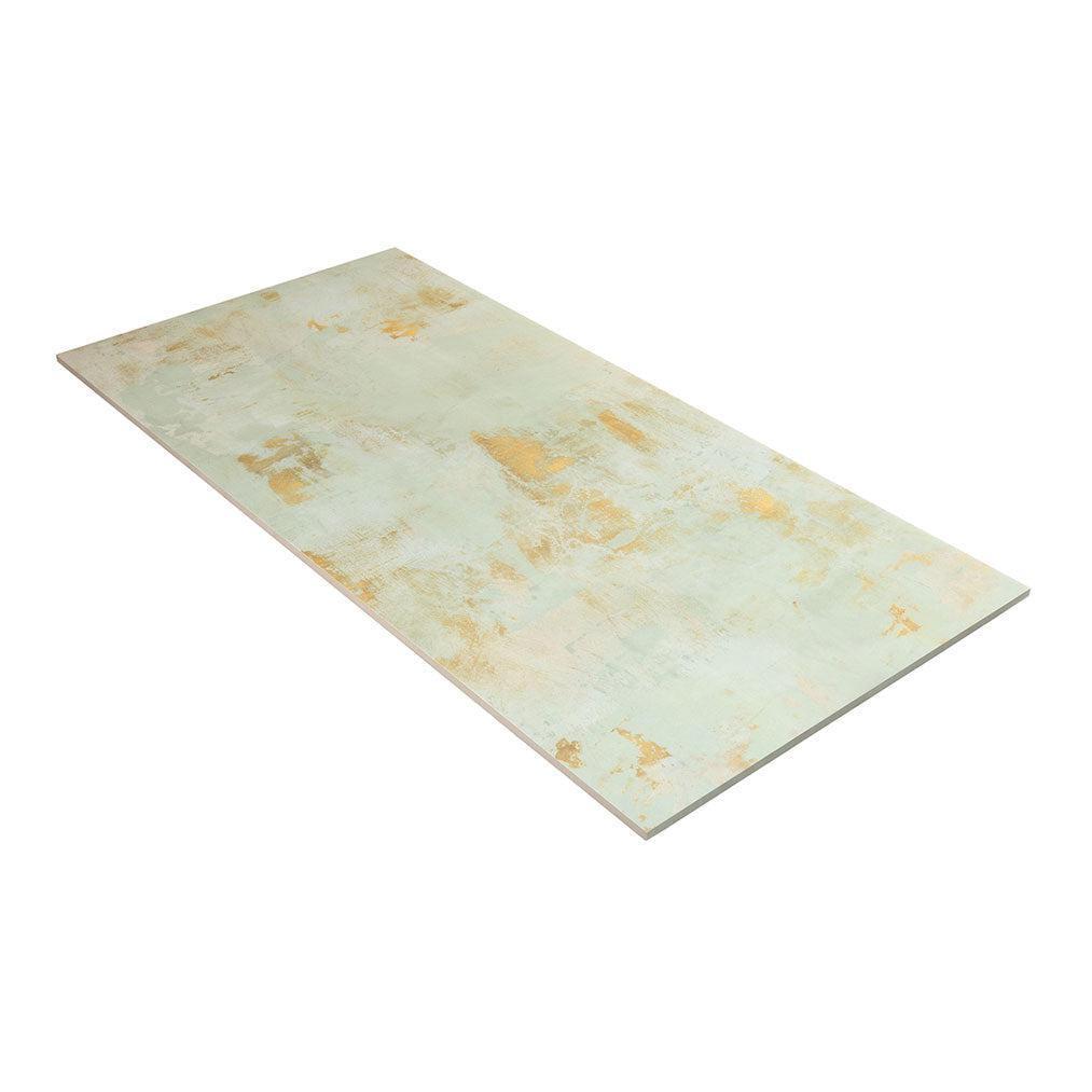 Gilded Age Green Porcelain Tile 20x40 | Tile Club