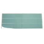 Glacier Aqua 3X12 Polished Glass Tile | Tile Club