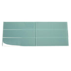 Glacier Aqua 3X12 Polished Glass Tile | Tile Club