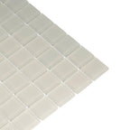 Glacier Beach 1X1 Frosted Glass Tile | Tile Club