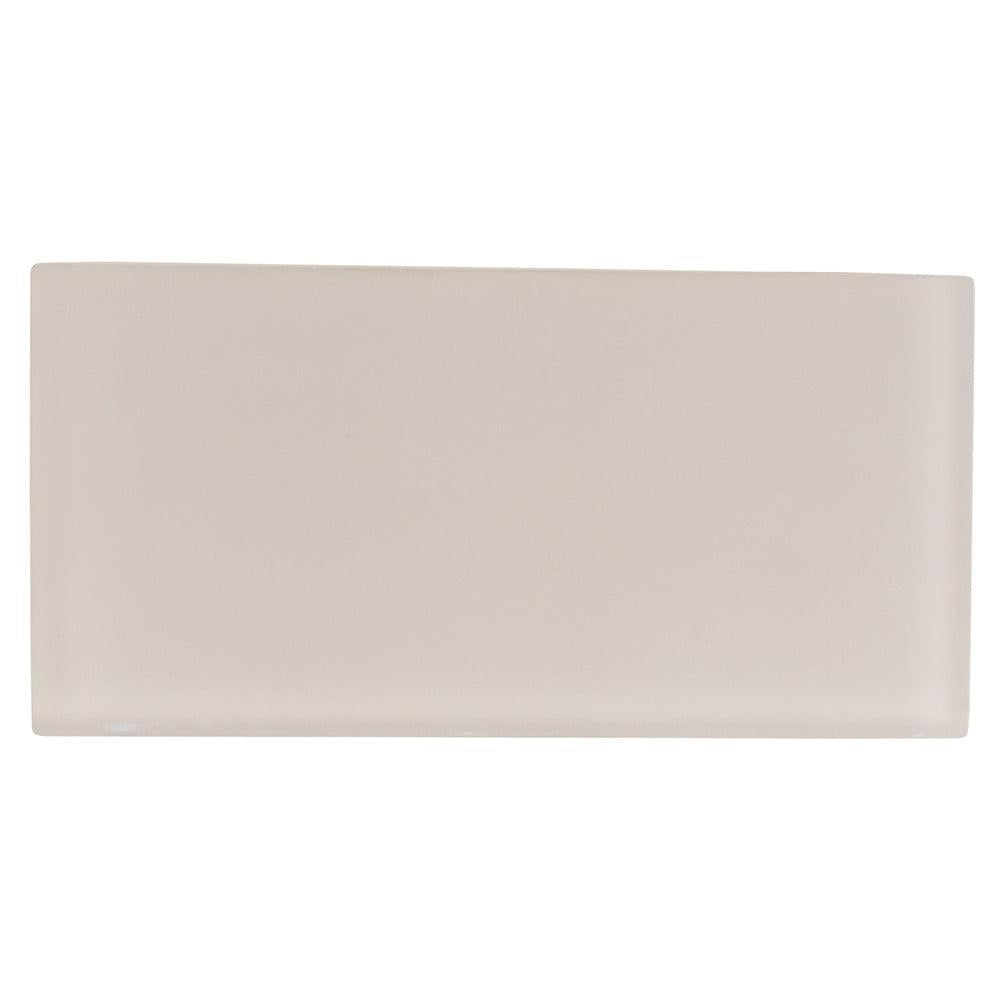 Glacier Beach 3X6 Frosted Glass Tile