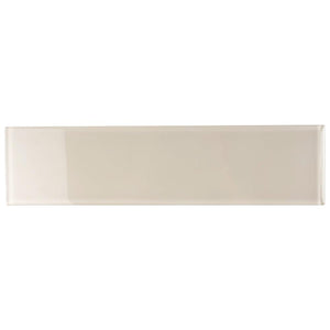 Glacier Beach 4X16 Polished Glass Tile Sample