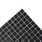 Glacier Black 1X1 Frosted Glass Tile | Tile Club
