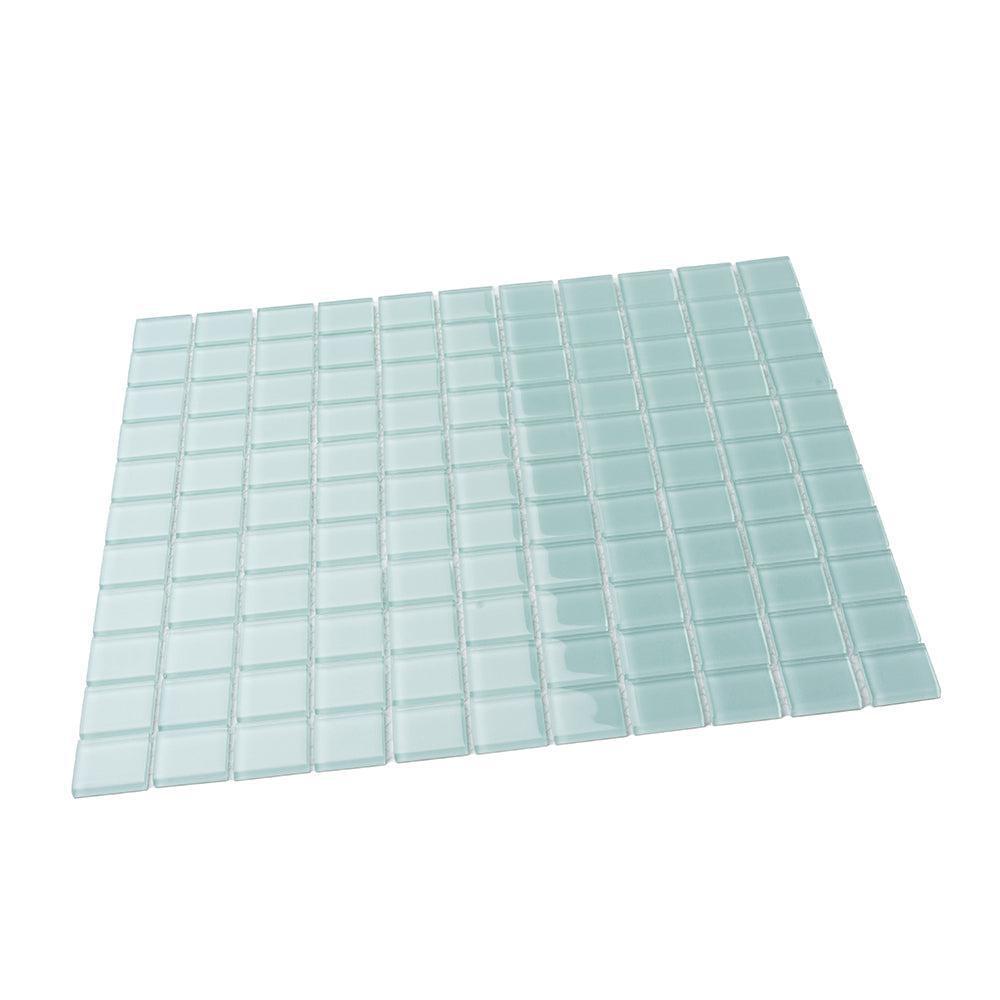 Glacier Breeze 1X1 Polished Glass Tile | Tile Club