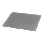 Glacier Dark Gray 3"x6" Frosted Glass Subway Tile | Tile Club
