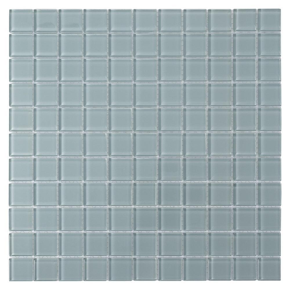 Glacier Gray Polished Glass Tile