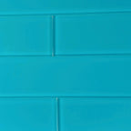 Glacier Laguna Blue 3X12 Frosted Glass Tile | Tile Club