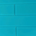 Glacier Laguna Blue 3X12 Frosted Glass Tile | Tile Club