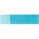 Glacier Laguna Blue 4X16 Polished Glass Tile Sample