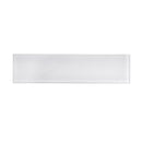 Pure White Frosted Glass Tile|Tile Club