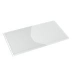 Glacier Pure White 8X16 Polished Glass Tile | Tile Club