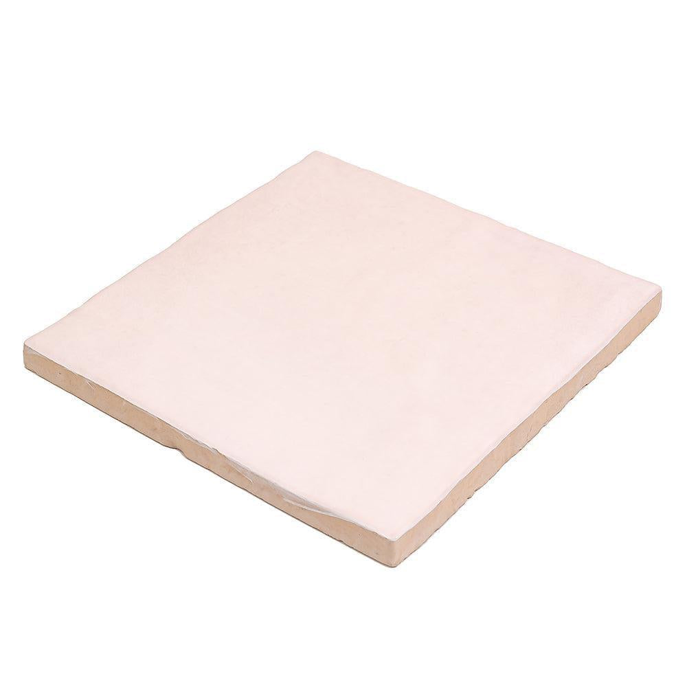 La Riviera Rose Pink Ceramic Square Tile 5.2" x 5.2" | Tile Club