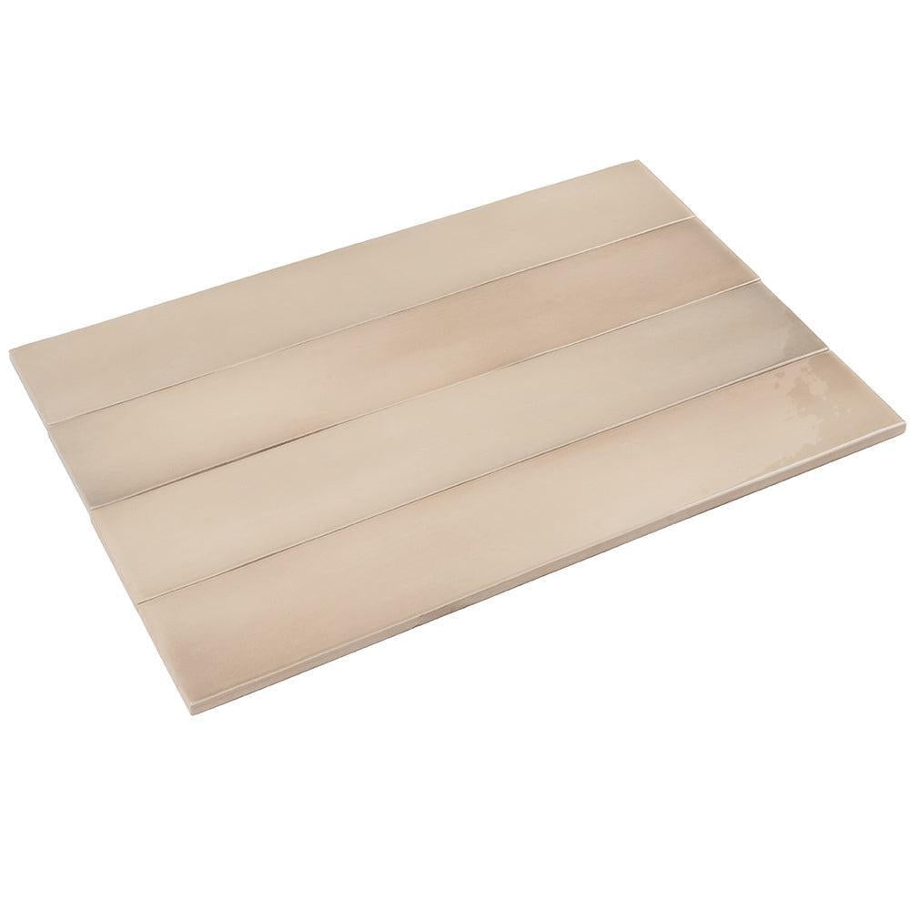 Lake Beige Ceramic Subway Tile 2.6x16 | Tile Club