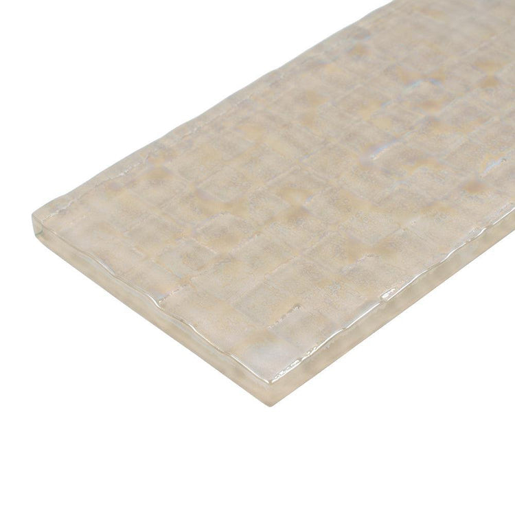 Laguna Cream 3X12 Glass Tile | Tile Club