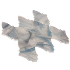 Sea Glass Louvre Blue Mosaic Tile | Tile Club