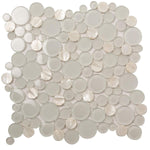 Sparkly Spheras Glass And Shell Tiles