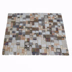 Beige Mini Versailles Glass Mosaic Tile | Tile Club