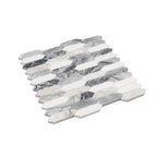 Calacatta Bluette Marble Picket Tile | Tile Club