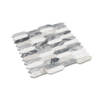Calacatta Bluette Marble Picket Tile | Tile Club