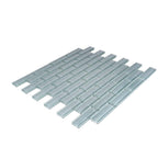 Chic Gray Glass Brick Tile | Tile Club