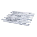 Frozen Dreams Brick Glass Mosaic Tile | Tile Club