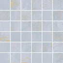 Gilded Age Blue Porcelain Mosaic | Tile Club