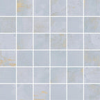 Gilded Age Blue Porcelain Mosaic | Tile Club