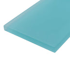 Glacier Aqua 3X6 Frosted Glass Subway Tile | Tile Club