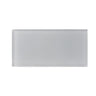 Glacier Aura Gray 3X6 Frosted Glass Subway Tile