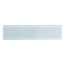 Glacier Aura Gray 4X16 Polished Glass Tile Sample