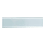 Glacier Aura Gray 4X16 Polished Glass Tile Sample