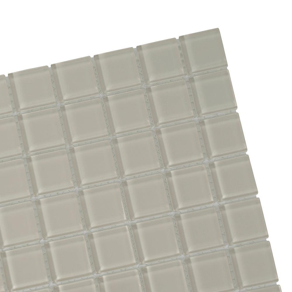 Glacier Beach 1X1 Polished Glass Tile | Tile Club