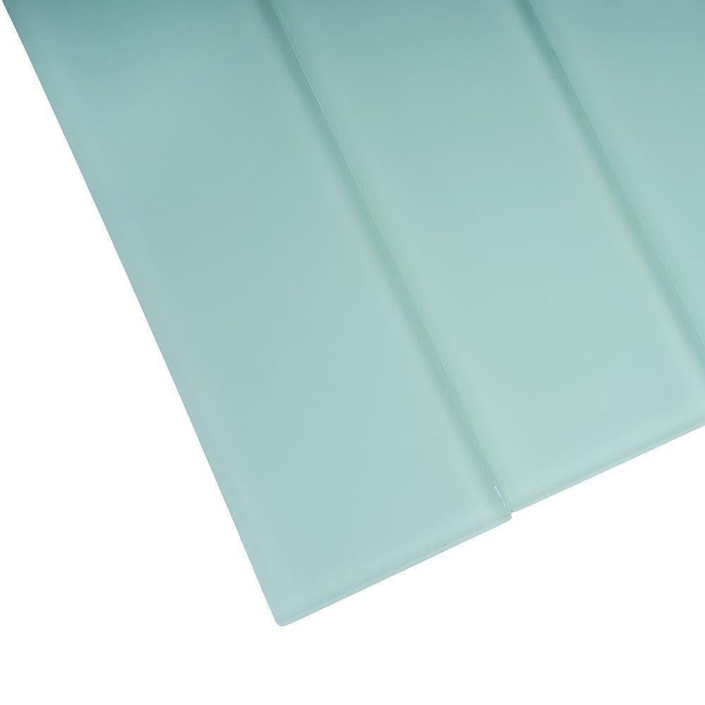 Glacier Breeze 3X12 Frosted Glass Tile | Tile Club