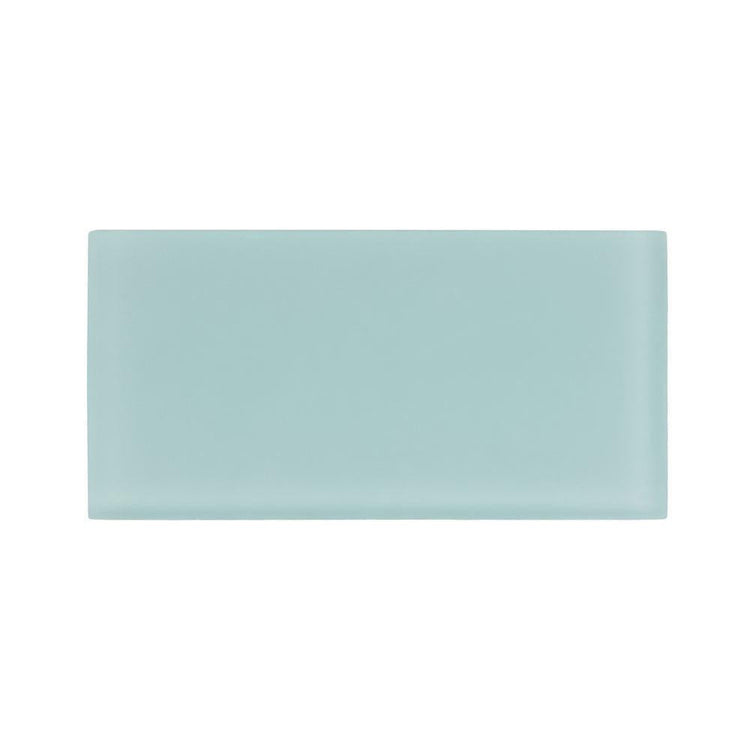 Glacier Breeze 3X6 Frosted Glass Tile