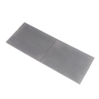 Glacier Dark Gray 3" x 12" Frosted Glass Tile | Tile Club