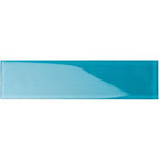Glacier Laguna Blue 3X12 Polished Glass Tile