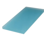Glacier Laguna Blue 3X6 Frosted Glass Subway Tile | Tile Club
