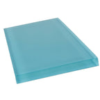 Glacier Laguna Blue 3X6 Polished Glass Subway Tile | Tile Club