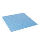 Glacier Ocean Blue 1" x 1" Frosted Glass Tile | Tile Club