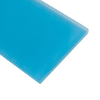 Glacier Ocean Blue 3" x 12" Polished Glass Tile | Tile Club