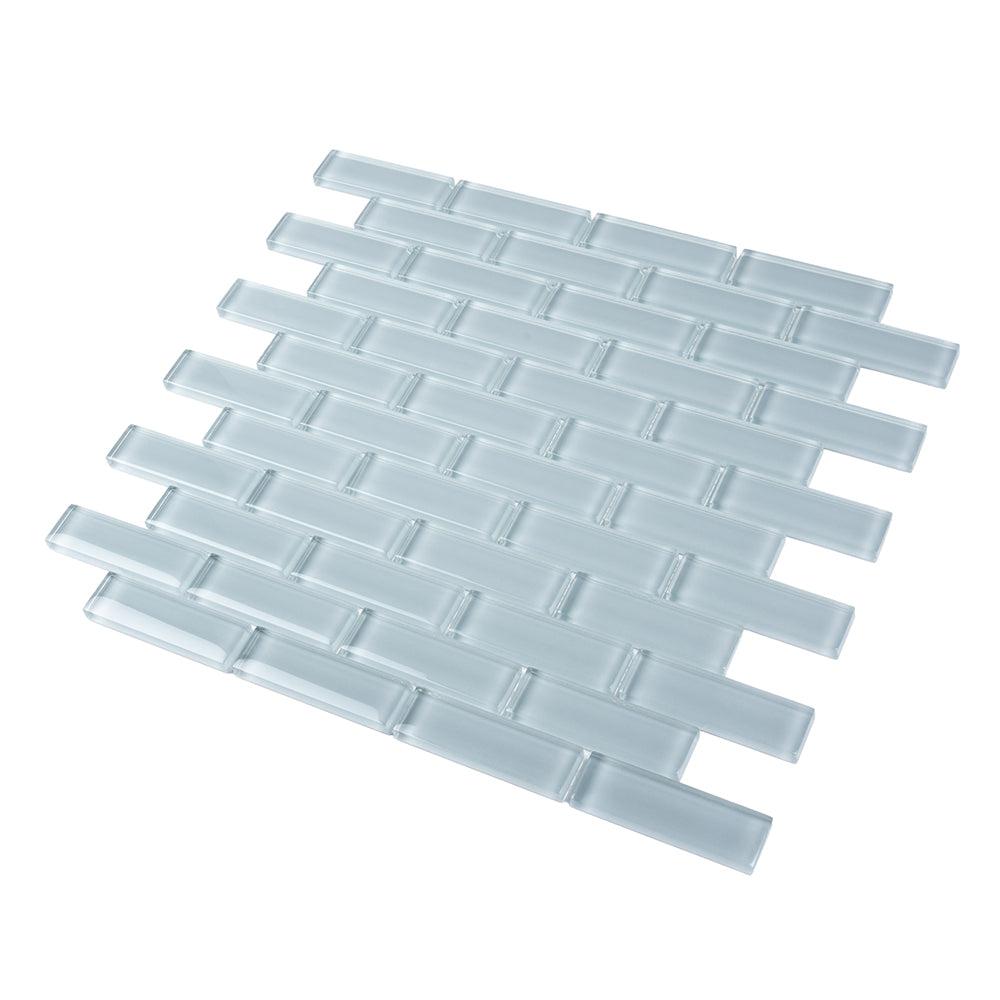 Gray Glass Brick Tile