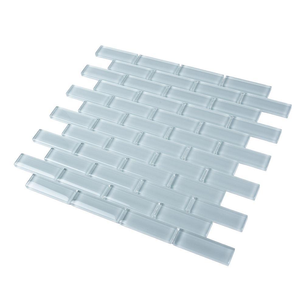 Gray Glass Brick Tile | Tile Club