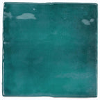 Lake Glacier Glazed Ceramic Tile 4x4 Square | Tile Club