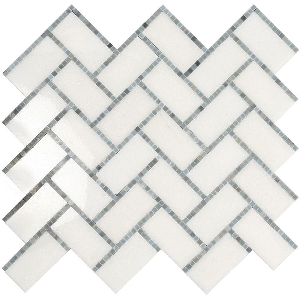 Tile Club | Lexington Gray Marble Mosaic Wall & Floor Tile position: 1