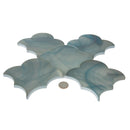 Sea Glass Cloud Blue Mosaic Tile | Tile Club