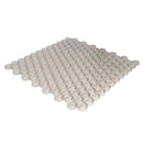 Pearl Gray Penny Round Glass Tile | Tile Club
