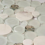 Sparkly Spheras Glass And Stone Tiles | Tile Club