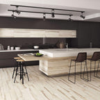 White Oak Look Wall and Floor Tile in Porcelain